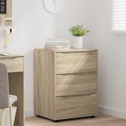 Шкаф за съхранение Сонома дъб 60 x 48 x 81 см Инженерно дърво