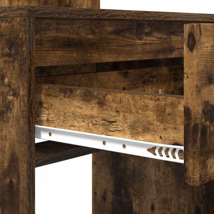 Тоалетки за спалня Димян дъб 80 x 39,6 x 135 см Инженерно дърво