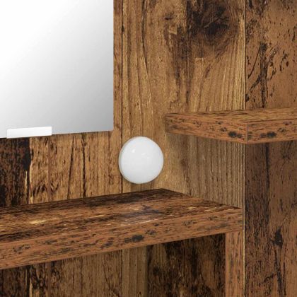 Тоалетки за спалня с чекмедже Старо дърво 80 x 39,6 x 135 см