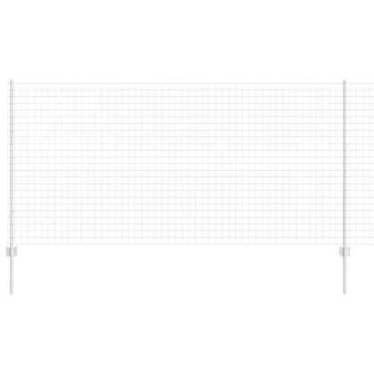 Ограда с пост Сребрист 1,2 x 10 m Стомана