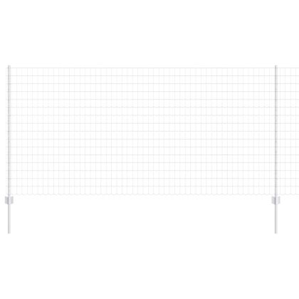 Ограда с пост Сребрист 1,2 x 10 m Стомана