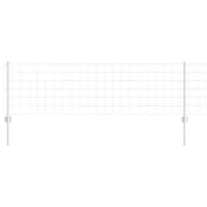 Ограда с пост Сребрист 0,6 x 10 м Стомана