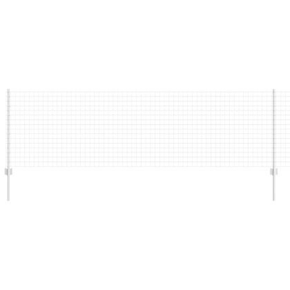 Ограда с пост Сребрист 0,8 x 25 m Стомана