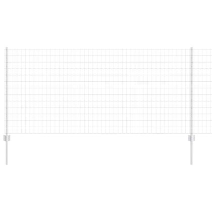 Ограда с пост Сребрист 1 x 25 m Стомана