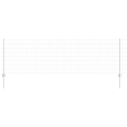 Ограда с пост Сребрист 0,8 x 25 m Стомана