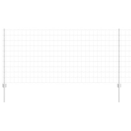 Ограда с пост Сребрист 1 x 25 m Стомана