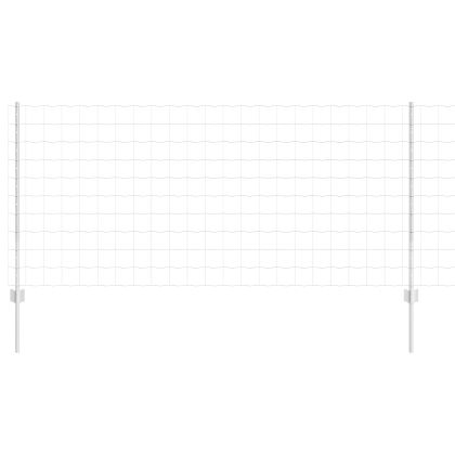 Ограда с пост Сребрист 1 x 25 m Стомана