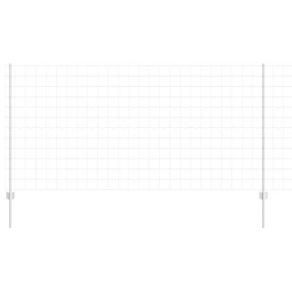 Ограда с пост Сребрист 1,2 x 25 m Стомана