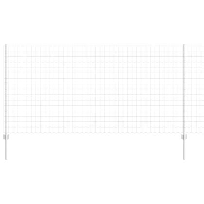 Ограда с пост Сребрист 1,2 x 25 m Стомана