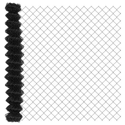 Оградa от мрежа Сив 25 x 1,6 м Стомана