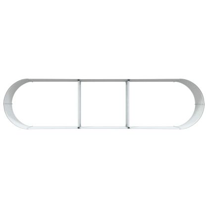 Повдигнато легло Кафяво 320 x 80 x 44 cm Стомана