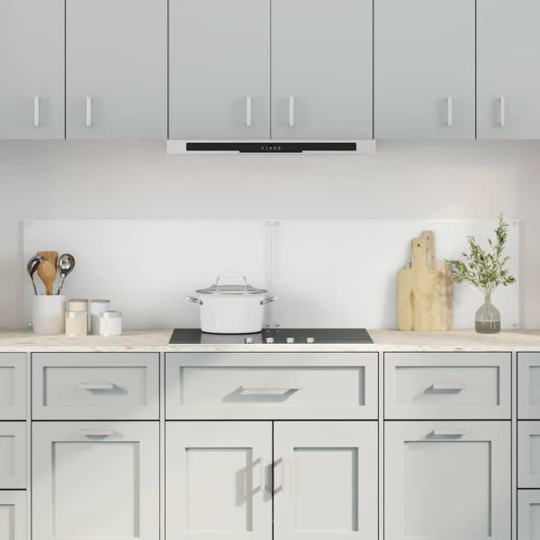 Кухненски гръб 2 pcs Прозрачен 90 x 40 cm закалено стъкло