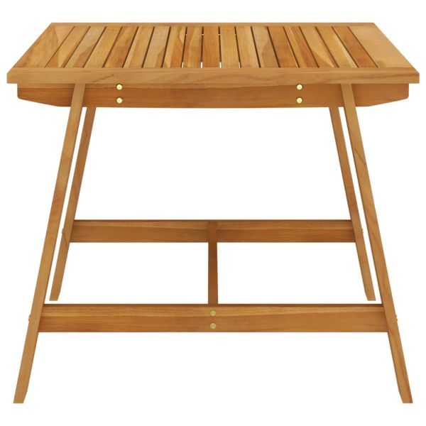 Градински трапезен комплект, 3 части, черен