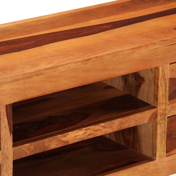 ТВ шкаф, 110x30x40 cм, дърво масив