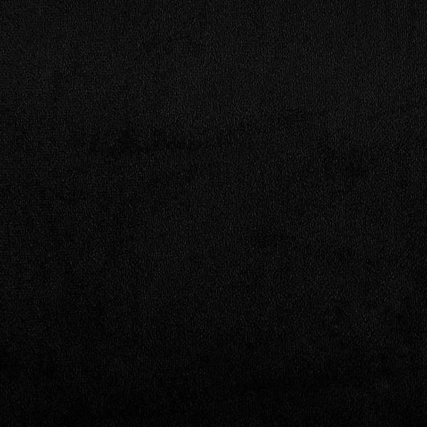 Комплект дивани от 3 части с възглавници черен плат микрофибър