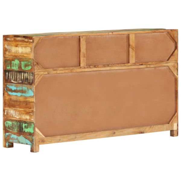 Сайдборд, 110x30x65 см, регенерирано дърво масив