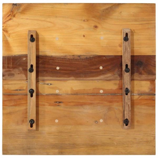 Квадратен плот за маса, 60x60 см, 15-16 мм, регенериран масив