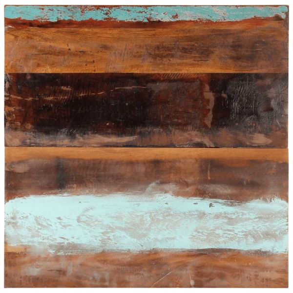 Квадратен плот за маса, 80x80 см, 25-27 мм, регенериран масив