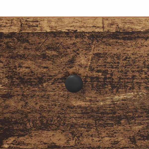 Нощен шкаф 2 pcs Старо дърво 35 x 30 x 51 см Инженерно дърво