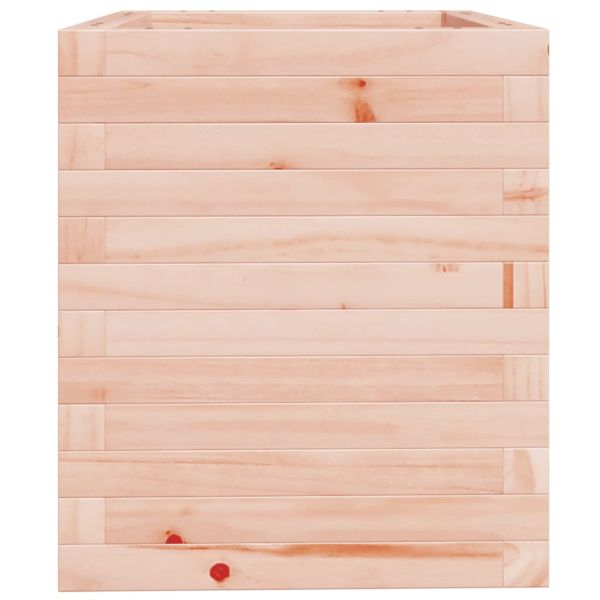 Градинска кашпа, 40x40x46 см, масивна дугласка дървесина