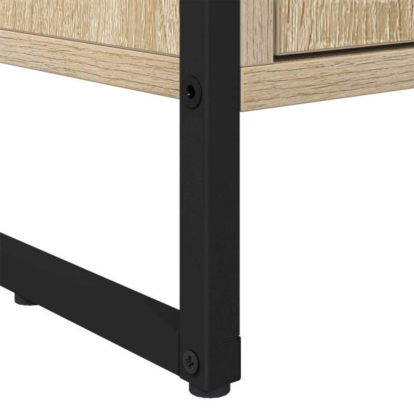 Високи шкафове 2 pcs Сонома 60 x 36 x 200 см Инженерно дърво