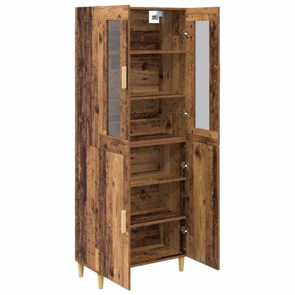 Висок шкаф Старо дърво 69,5 x 34 x 180 см