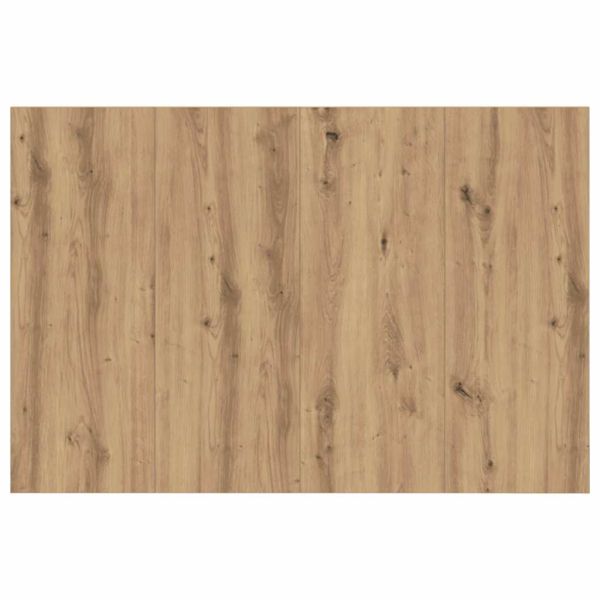 Табла с шкаф с чекмедже с таблото 3 pcs Дъб Инженерно дърво