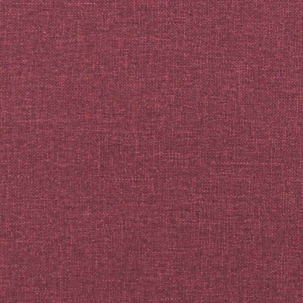 Люлеещ се стол, виненочервен, текстил