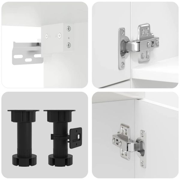 Комплект кухненски шкафове от 7 части Kalmar, инженерно дърво