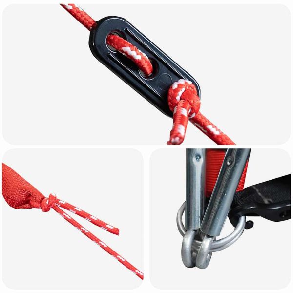 Четириместна шатра с покрив Синьо 505 x 450 x 248 см