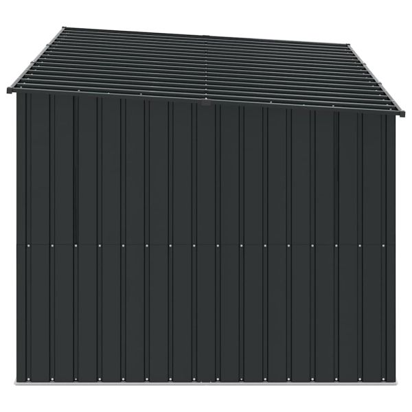 Приют за велосипеди 3 pcs Антрацит 216 x 207 x 158 см Метал