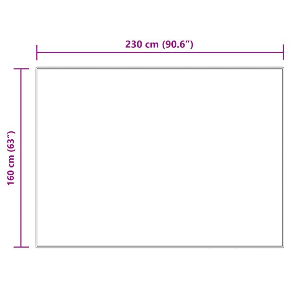 Изкуствен овчи килим Tafalla Крем 160 x 230 cm Полиестер