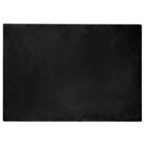 Противоплъзгащ килим от изкуствен заек Olite Черно 140 x 200 cm