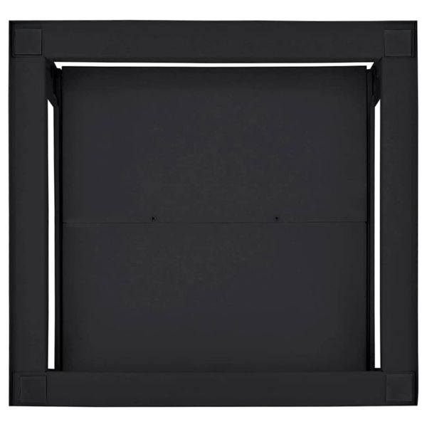 Педестал за пералня Черен 60 x 56 x 52 см Стомана