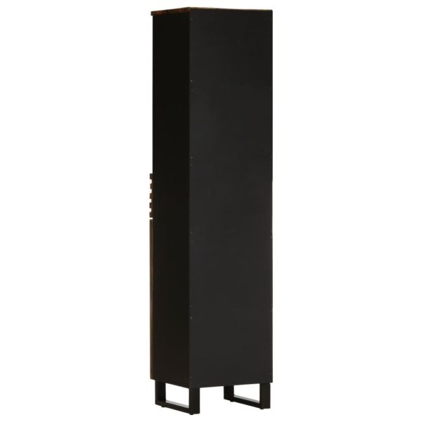 Бюфет, 38x34x160 см, акациево дърво масив