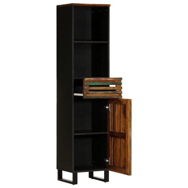 Бюфет, 38x34x160 см, акациево дърво масив