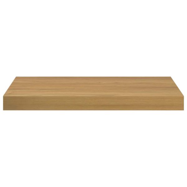 Стенен рафт 4 pcs Кафяво 50 x 23 x 4 см Инженерно дърво