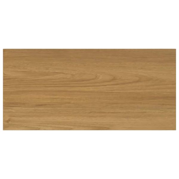 Стенен рафт 4 pcs Кафяво 50 x 23 x 4 см Инженерно дърво