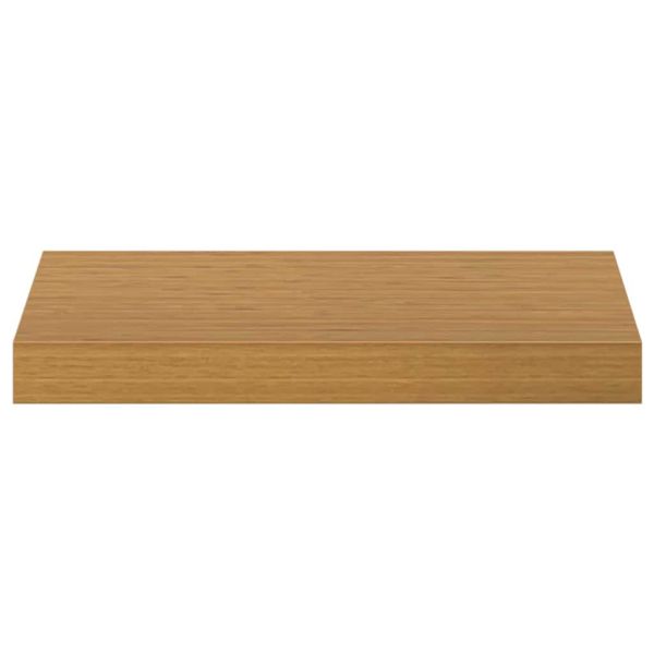 Стенен рафт 4 pcs Бежово 40 x 23,5 x 4 см Инженерно дърво