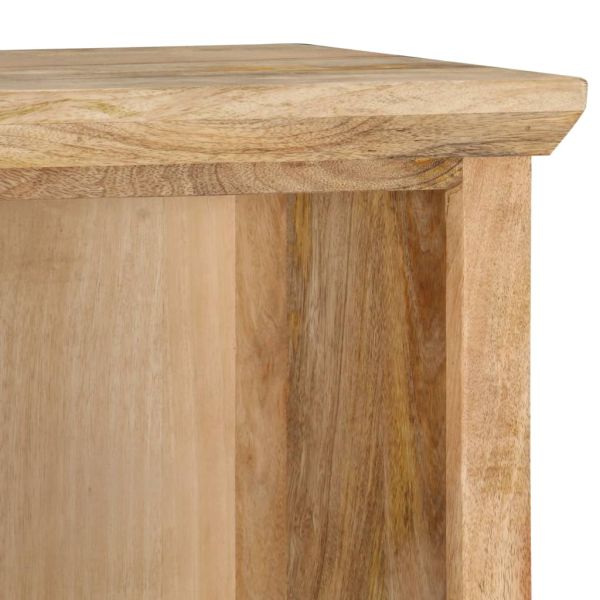 Висок шкаф с врата, 45x32x110 см, мангово дърво масив