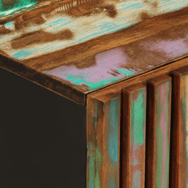 Комплект мебели за баня, 2 части, масивна акациева дървесина