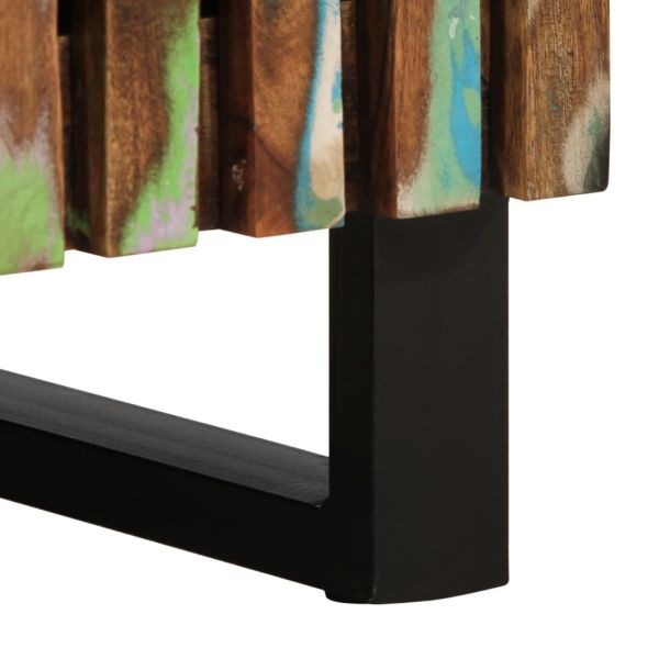 Комплект мебели за баня, 3 части, масивна акациева дървесина