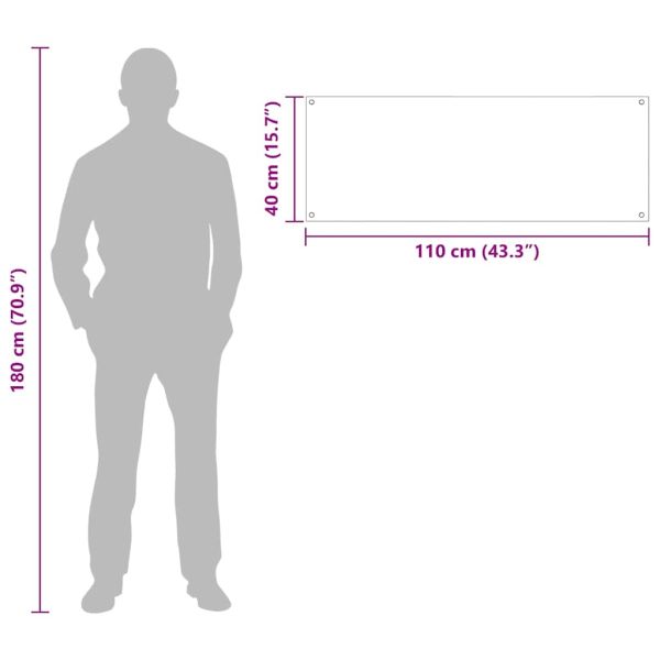 Кухненски заден панел 2 pcs Тъмен сив 110 x 40 cm