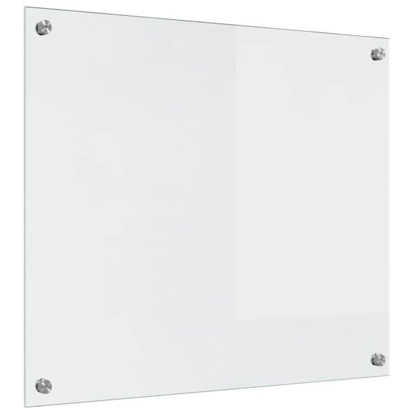 Кухненски гръб 2 pcs Прозрачен 70 x 60 cm закалено стъкло
