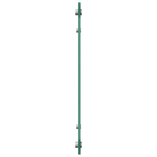 Кухненски гръб 2 pcs Прозрачен 80 x 50 cm закалено стъкло