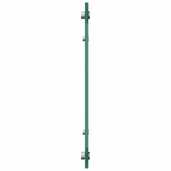 Кухненски гръб 2 pcs Прозрачен 100 x 40 cm закалено стъкло