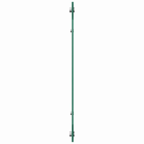 Кухненски гръб 2 pcs Прозрачен 100 x 60 cm закалено стъкло