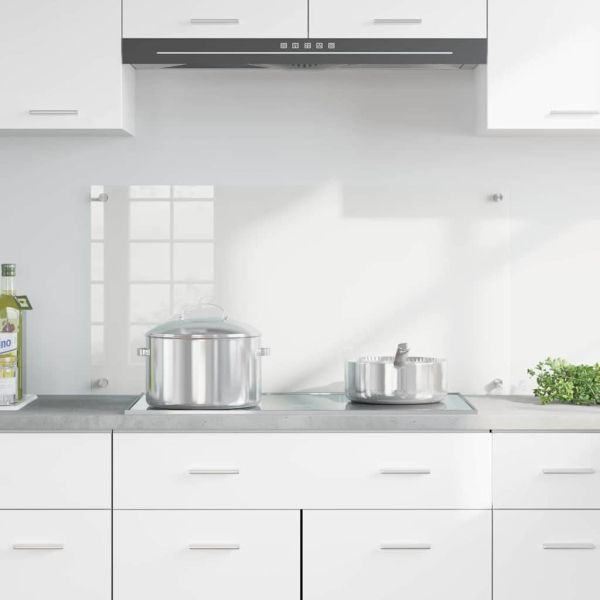 Кухненски гръб Прозрачен 100 x 50 cm закалено стъкло