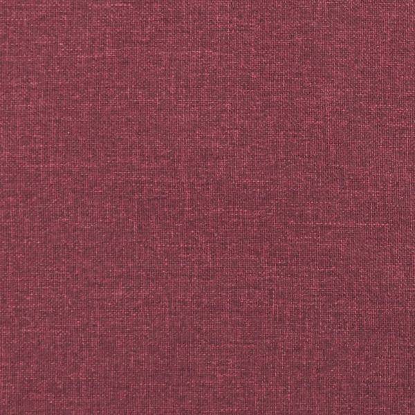 Стол шезлонг, виненочервен, 52x75x76 см, текстил