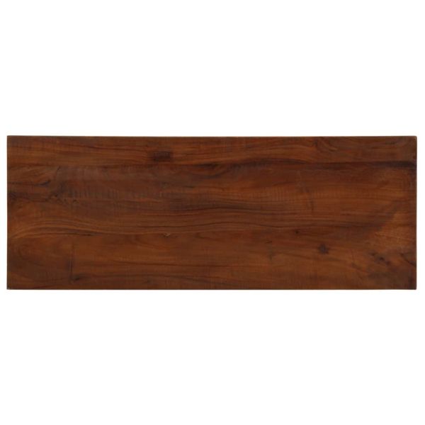 Плот за маса 80x20x3,8 см правоъгълен регенерирано дърво масив